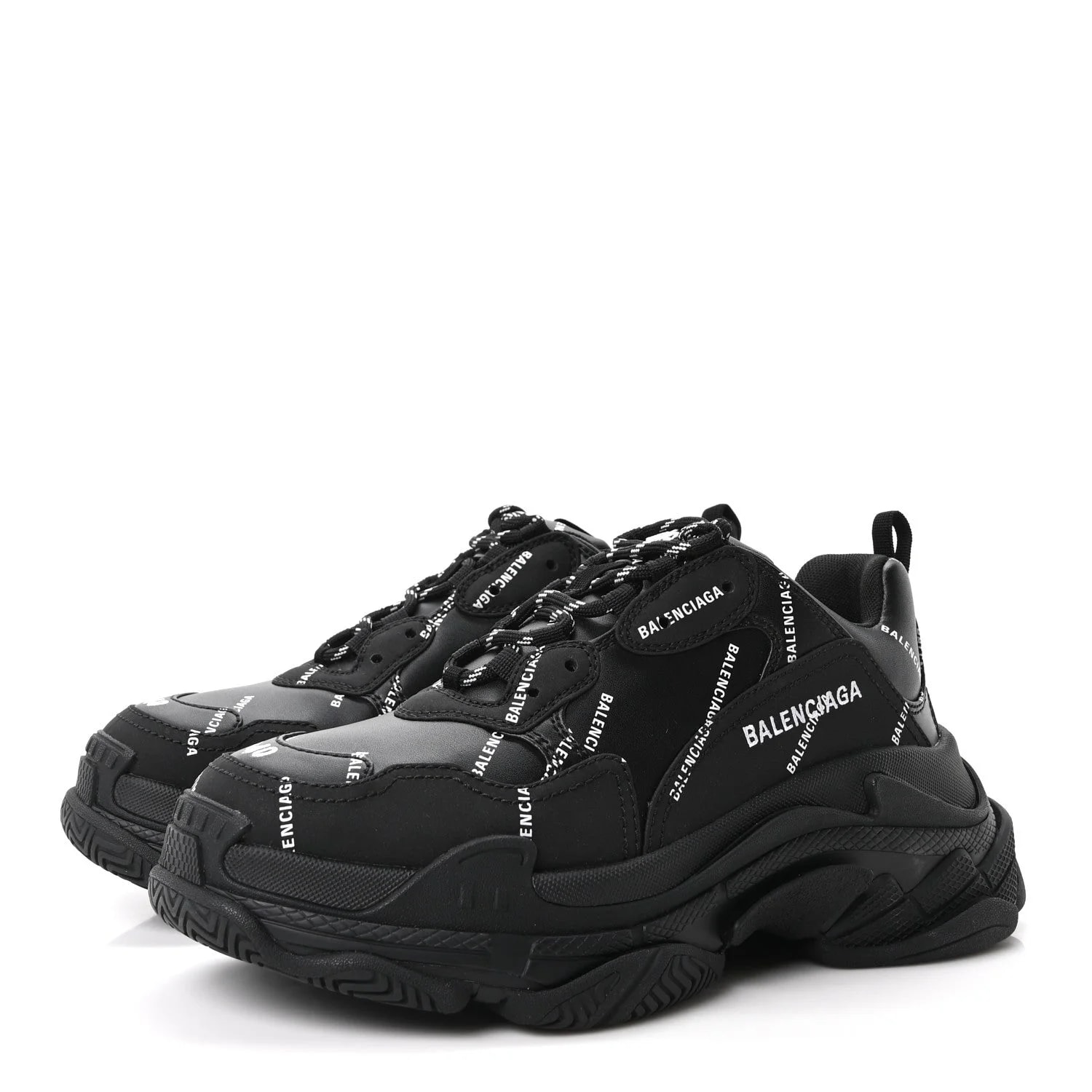 Technical Fabric Allover Logo Triple S 40 4