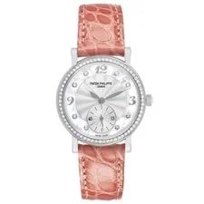 Patek Philippe Calatrava White Gold MOP Diamond 4959G 4959 2