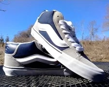 Vans Knu Skool Mid Varsity Drizzle Skate Shoes Size 12 NEW 2