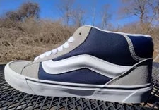 Vans Knu Skool Mid Varsity Drizzle Skate Shoes Size 12 NEW 3