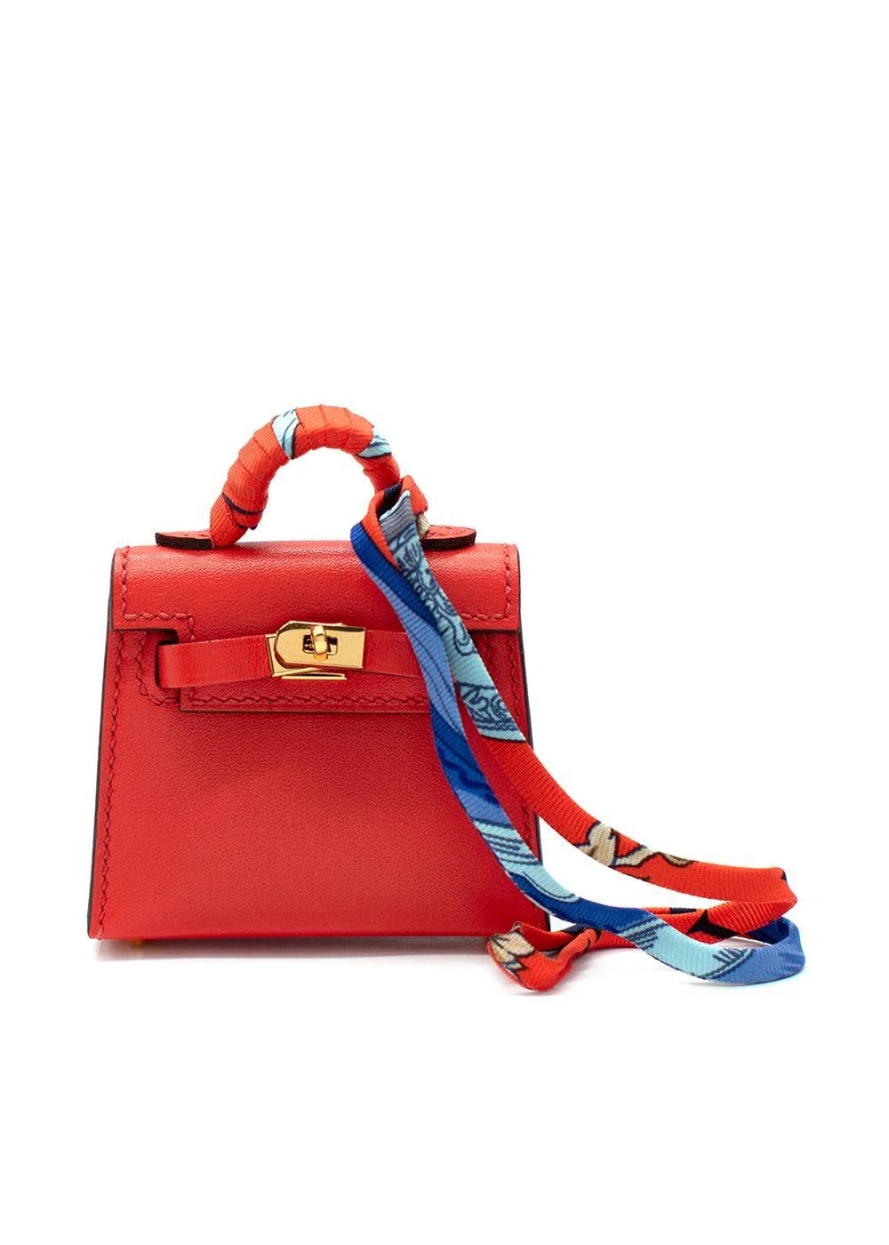 Hermes Sanguine Tadelakt Twilly Kelly Charm