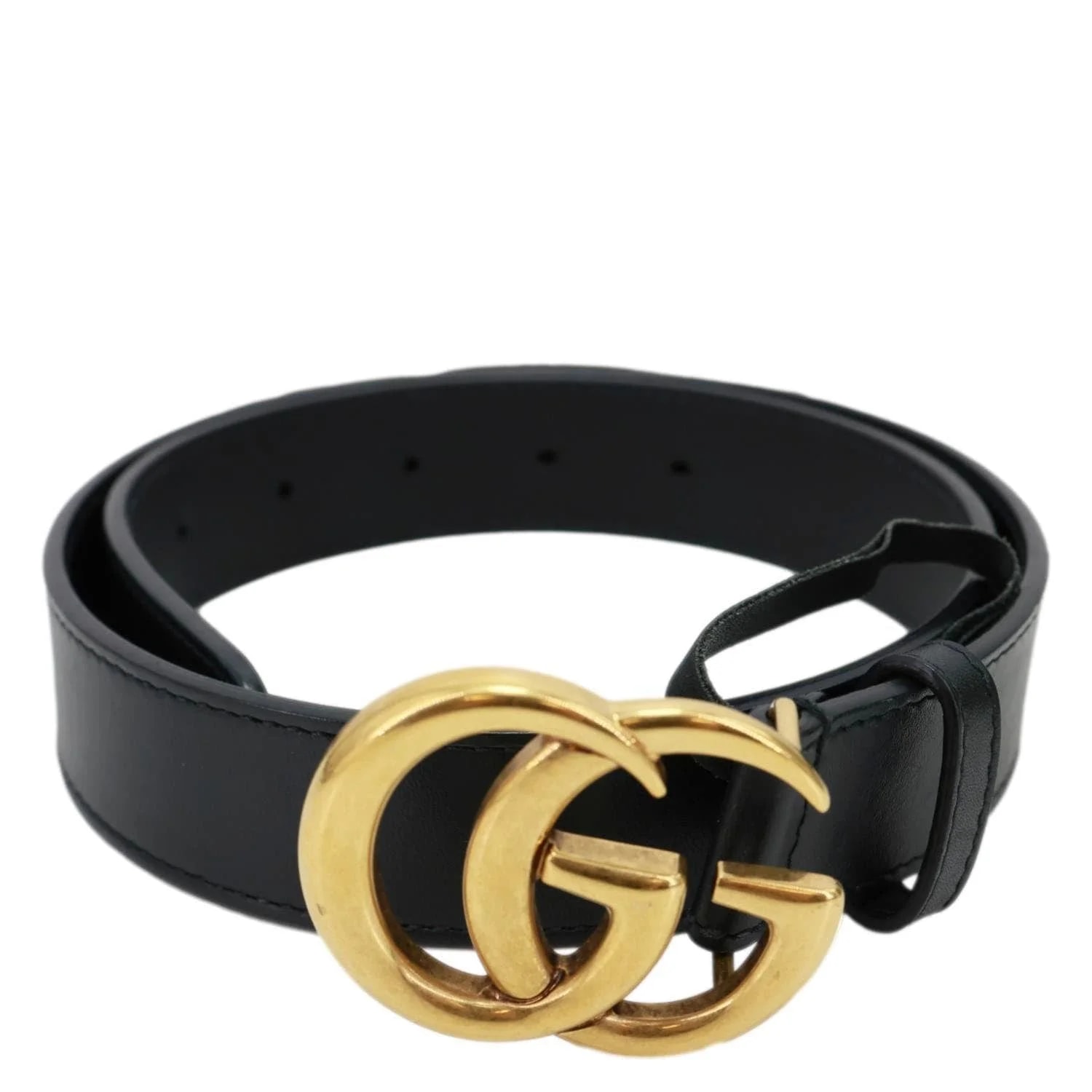 Gucci — Gucci GG Buckle Marmont Belt Size 70.28 414516 — Accessory — resale