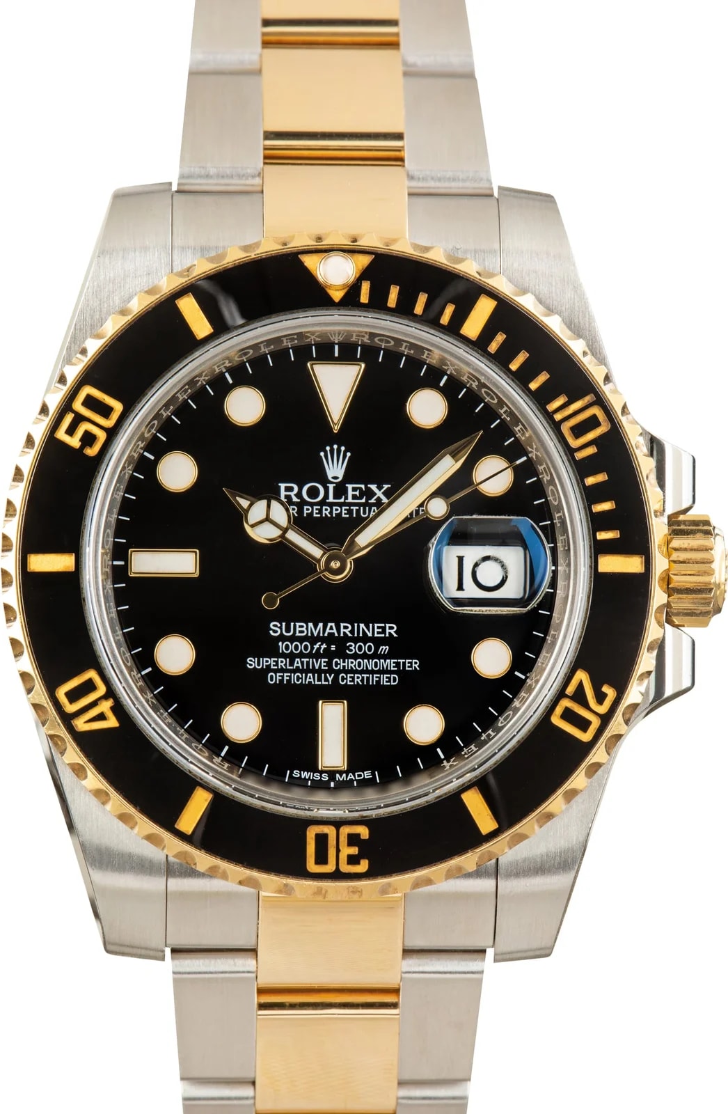 Rolex — Ceramic Bezel Rolex Submariner Ref 116613LN Black Dial — Watch — resale