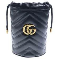 Gucci — Gucci GG Marmont Mini Buckle Chain — Handbag — resale