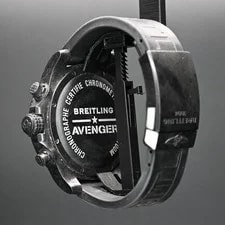 Breitling Avenger Hurricane 24H XB1210 50mm Black Dial Rubber Strap 4