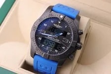 2020 Breitling Exospace B55 Night Mission Ref vb5510 2 Straps 2
