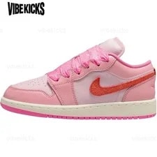 Air Jordan 1 Low SE GS ' Bloom' II1247-600 New 4