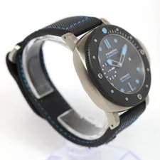 2022 Panerai Submersible Bmg-Tech PAM00799 47MM Titanium Carbon Black Box Papers 4