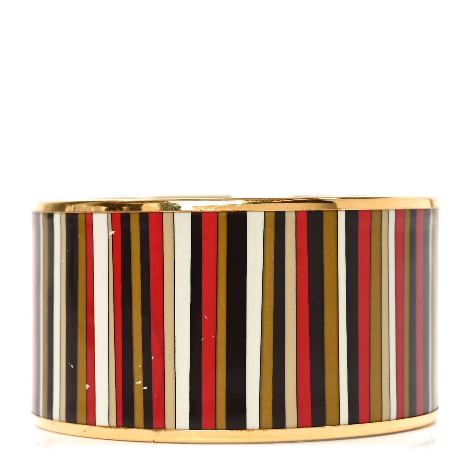 Enamel Printed Stripes Extra Wide 70 3