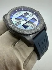 Breitling Cockpit B50 Blue Mother of Pearl MOP Dial 46mm VB5010 *2025 Service* 3