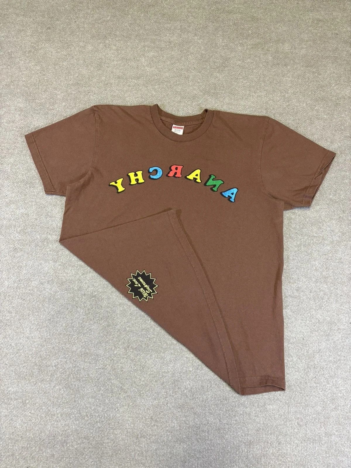Supreme — Supreme Jamie Reid Anarchy Tee ( ) — streetwear — resale
