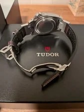 2020 Tudor Black Bay P01 Stainless Steel Automatic 42mm Leather 70150 B+P 2