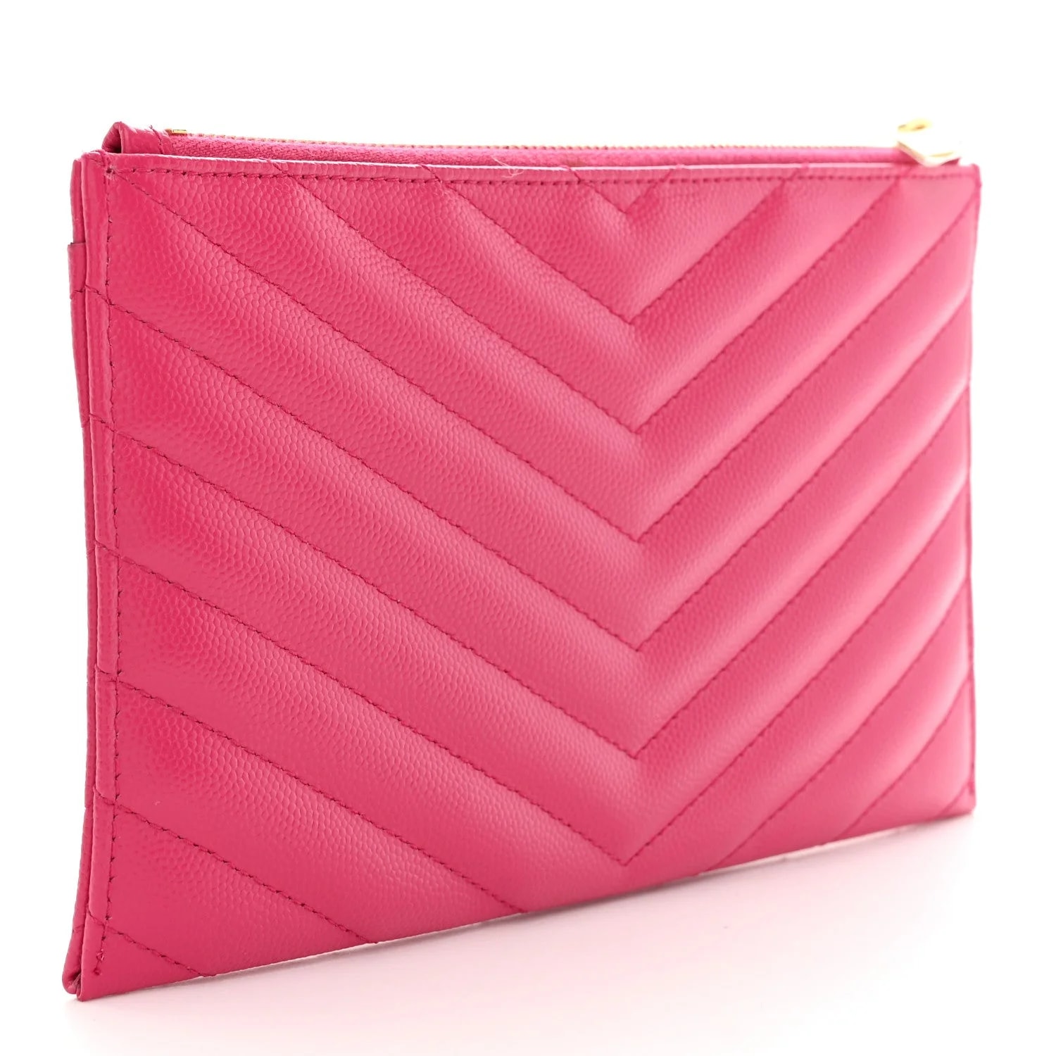 Grain de Poudre Chevron Bill Pouch Fresh Fuxia 3