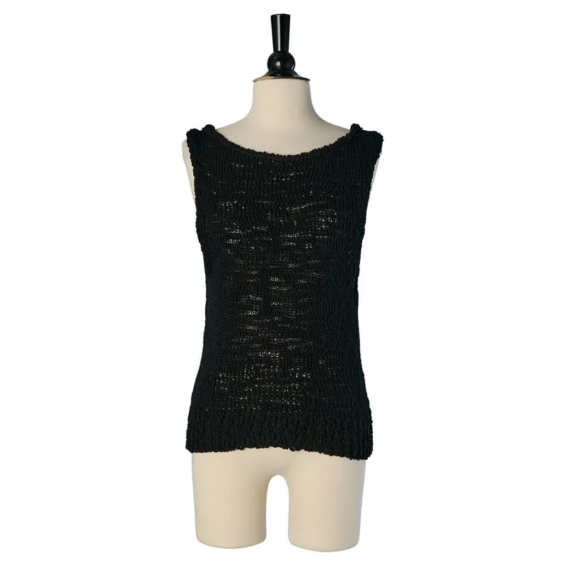 Alexandre Vauthier — Backless Knitted Tank Top - Alexandre Vauthier — Designer Shoe — resale