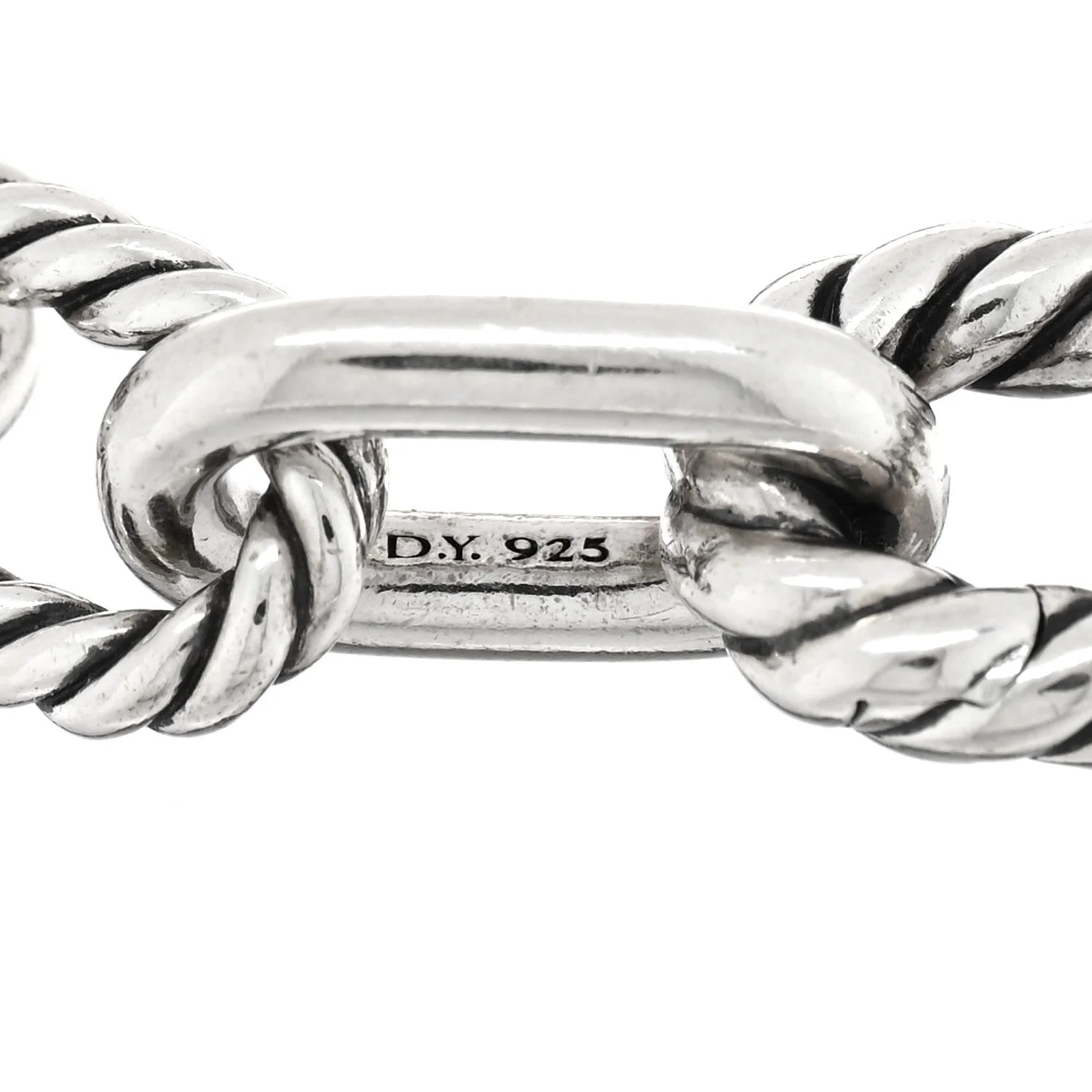 18K Yellow Gold 11mm DY Madison Link Chain 3