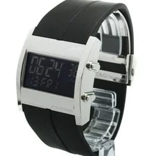TAG Heuer Microtimer Steel Rubber Quartz CS111C Polished BF590310 2