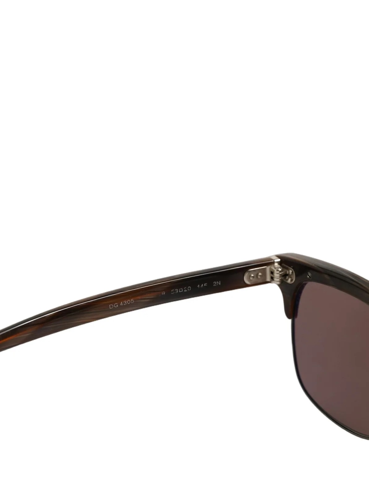 Dolce & Gabbana — Dolce & Gabbana DG4305 Striped Acetate Frame Eyewear Sunglasses — Accessory — resale