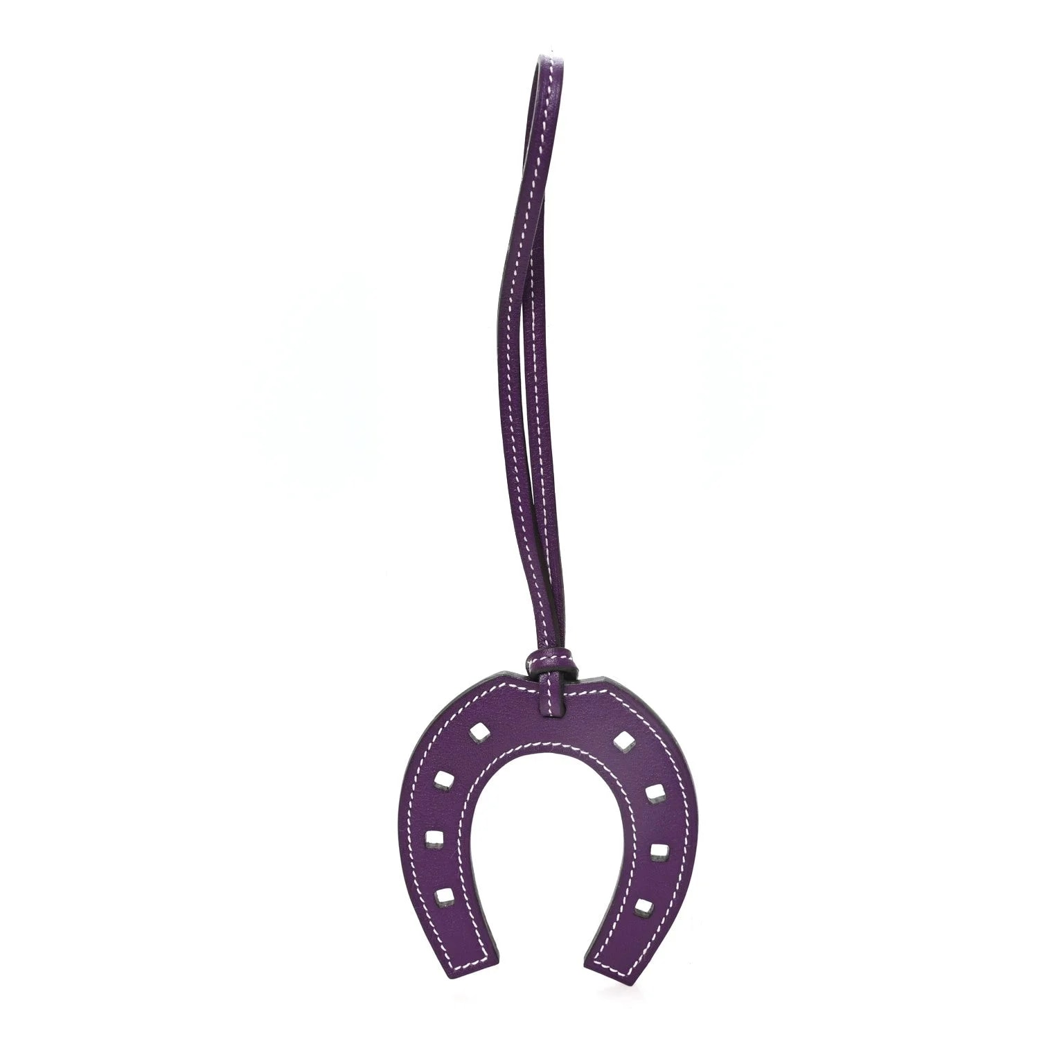 Hermès — Paddock Horseshoe Bag Charm Ultraviolet — Accessory — resale
