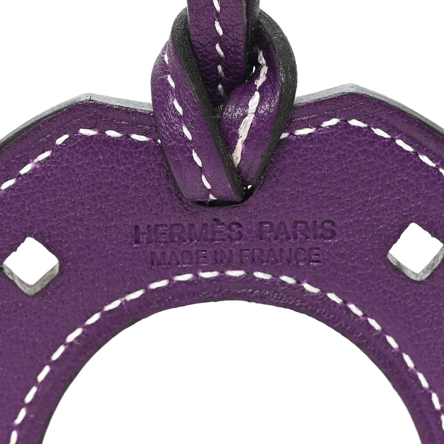 Paddock Horseshoe Bag Charm Ultraviolet 3