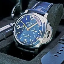 Panerai PAM00670 PAM 670 Luminor Equation of Time GMT Titanium Blue Dial 47 Mm 2
