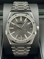 Audemars Piguet Royal Oak 41mm Black Dial 15510ST Box & Papers 2023 2