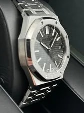 Audemars Piguet Royal Oak 41mm Black Dial 15510ST Box & Papers 2023 4