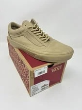 Vans — 7US Vhtf Vans / Old Skool -Light Gum/Mono- LTD Original Sports Sho — Sneaker — resale