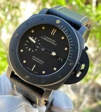 Panerai Luminor Submersible Ceramic PAM00508 {Full SET} Black PAM 508 3