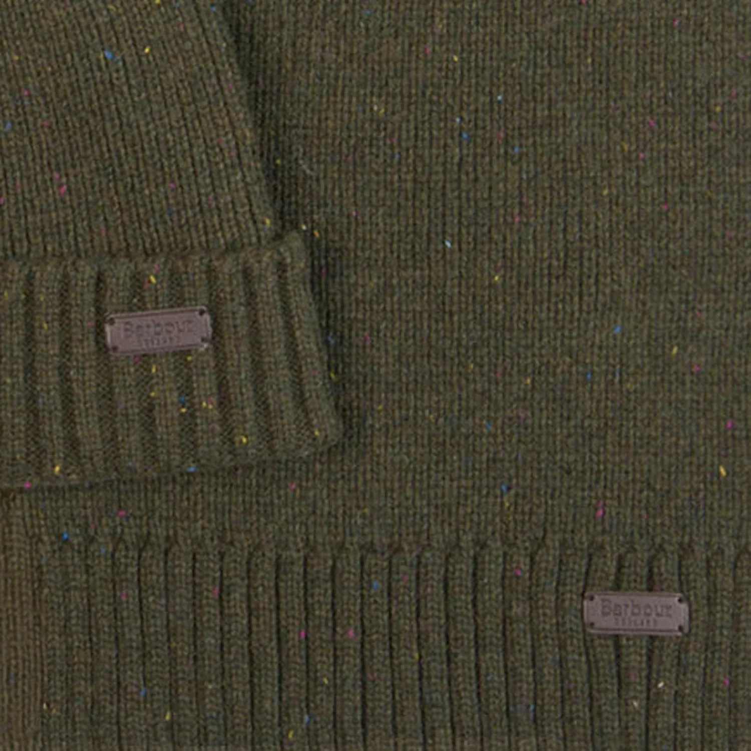 Barbour Mgs0047 Ribbed Blend Beanie & Scarf Set — Beanies 2