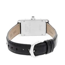 Cartier Tank Americaine Small Model Steel Quartz Silver Dial W2601956 4