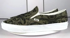 Vans Classic Slip on Skull Tapestry Grape Leaf Shoe , 11 4