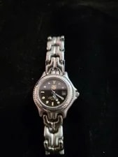 Tag Heuer Water Resistent 300 M Quartz Brown Dial Swiss Made Round 3