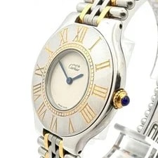 Cartier Must 21 Roman Combination Quartz Japan 0714343 3