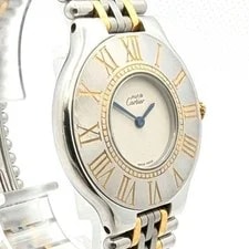 Cartier Must 21 Roman Combination Quartz Japan 0714343 4