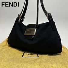 Fendi — Fendi Mamma Bucket Cotton Auth — Handbag — resale