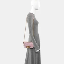 Fendi Baguette Mini Fabric Double F With - Good #1L5OT96 2