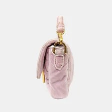 Fendi Baguette Mini Fabric Double F With - Good #1L5OT96 3