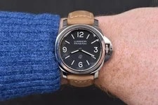 Panerai Luminor Base Logo 44mm Stainless Steel Black Dial PAM01086 Full Set 2