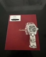 Rarely Clean Cartier W62002V3 Roadster Automatic Black Dial 2