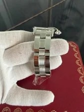Rarely Clean Cartier W62002V3 Roadster Automatic Black Dial 3