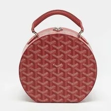 Goyard Alto Hatbox Trunk and 4