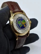 Patek Philippe World Time 5131j-001. Yellow Gold Preowned 2