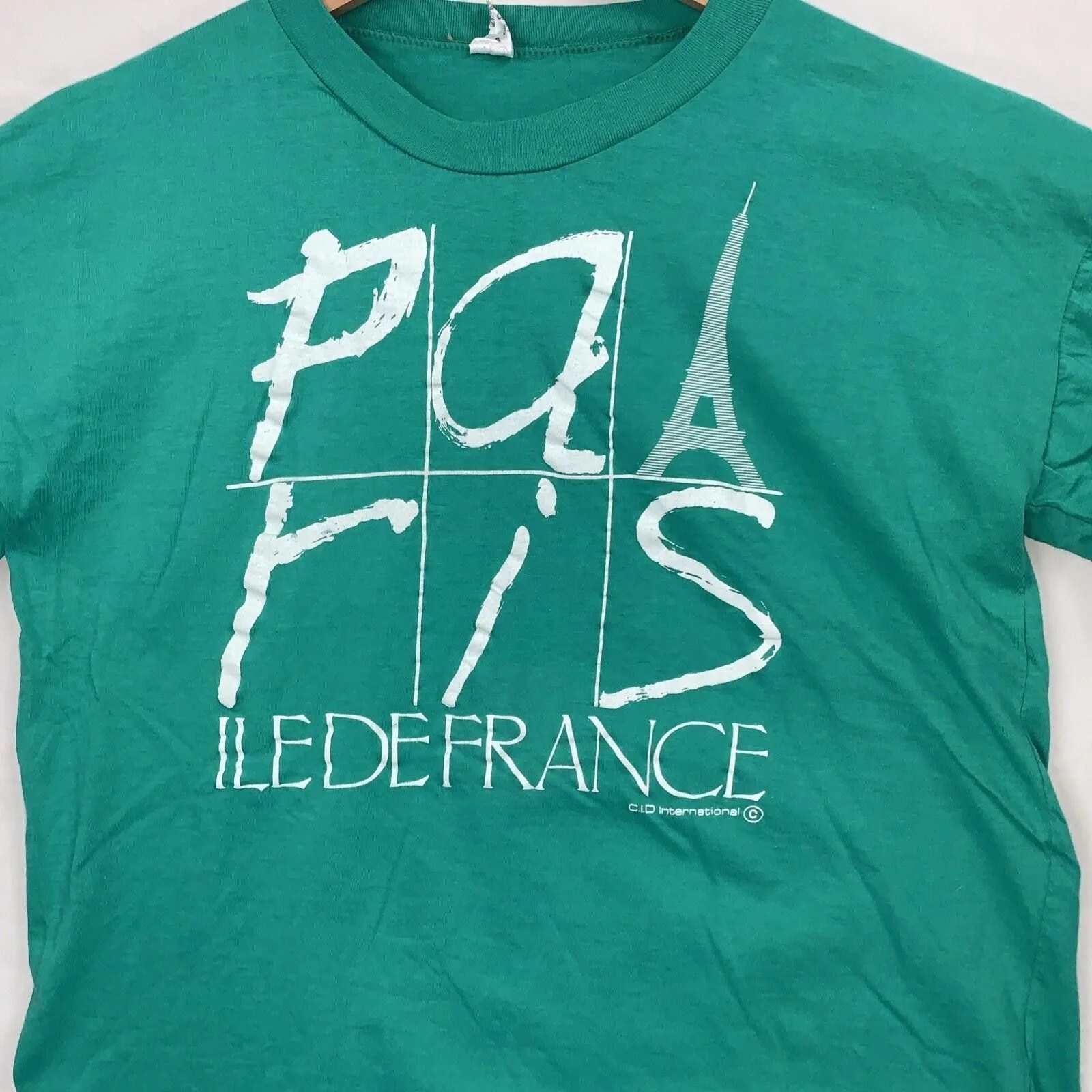 Paris Ile de France T-Shirt L 5 90s — streetwear — resale