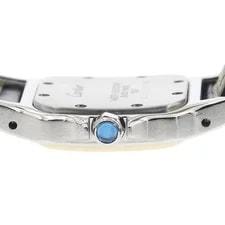 Cartier Santos Galbe SM 24mm SS Silver Dial Quartz #C4470 4