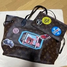 Authentic Louis Vuitton My World Tour Neverfull w 2