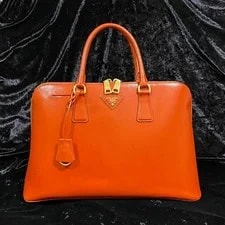 Prada — Prada Promenade BL0812 Vernic Arancio — Handbag — resale