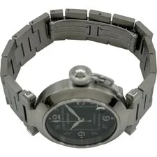 Cartier C W31043M7 35mm Stainless Steel Black OKW728 3