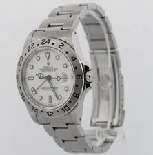 1999 Papers Rolex Explorer II White Stainless Steel 40mm 16570 GMT BOX 3