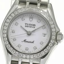Tudor — Tudor 15810 Monarch Diamond Bezel 10P Quartz 826063 — Watch — resale