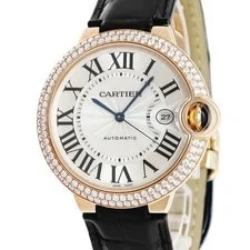 Cartier — Cartier LM WE900851 Diamond 42mm Silver Dial Automatic #HDW130 — Watch — resale